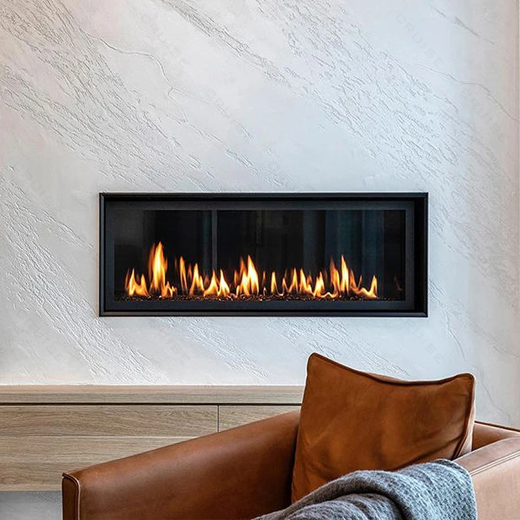 

CRUISE 48Inch 1219.2x720x380mm Modern Insert Real Fire Indoor Heater Rectangular Remote Control Propane Natural Gas burner