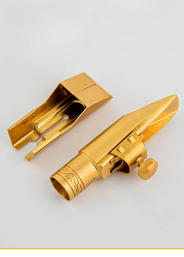 

New Sax Metal Mouthpiece Tenor Soprano Alto Saxophone Mouth Accessories - 5678