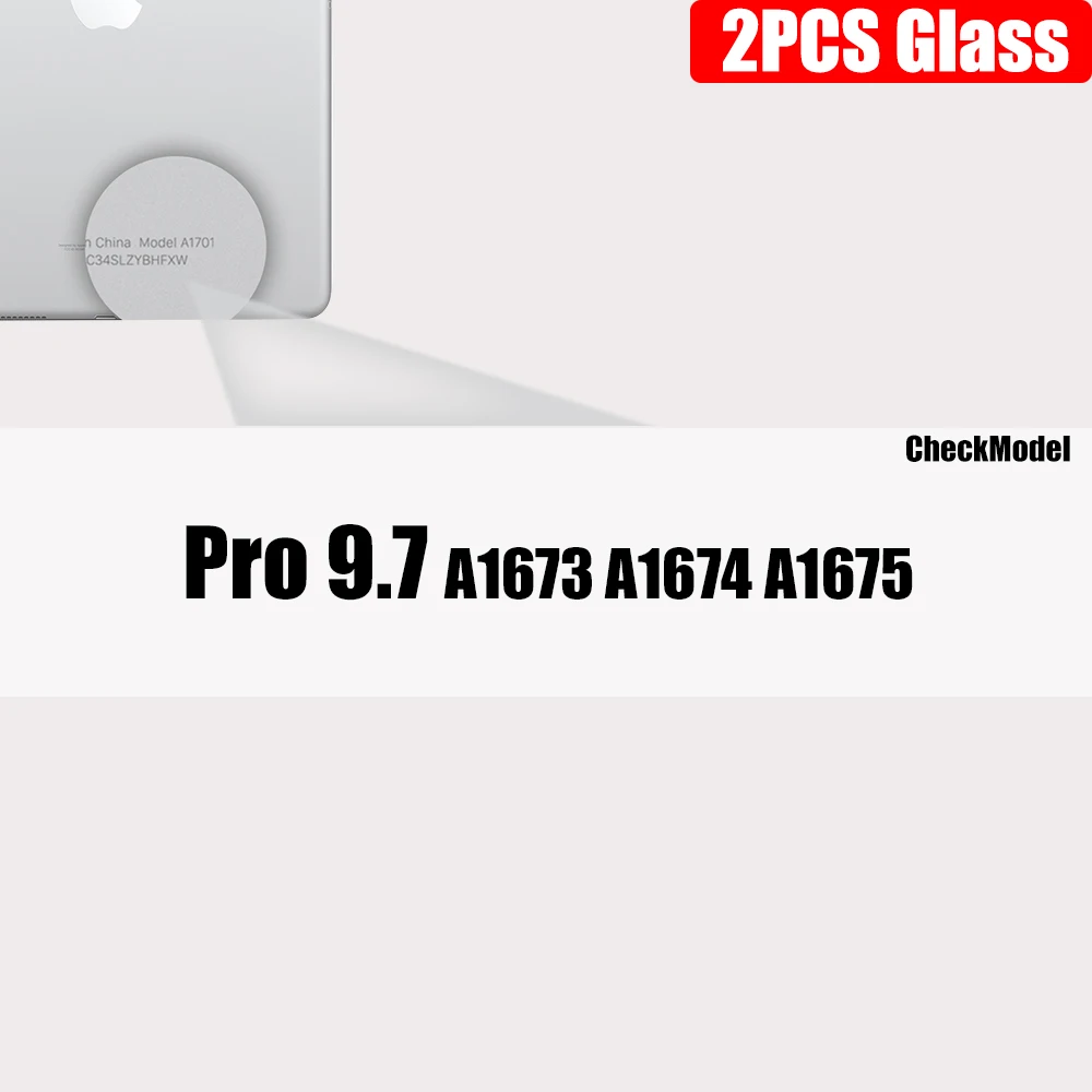 2 stks Helder Gehard Glas Voor Ipad 9 8 7 6 5 9e Generatie 8e 7e 6e Screen Protector Voor Ipad Pro 11 10.5 9.7 Air 5 4 Mini 6