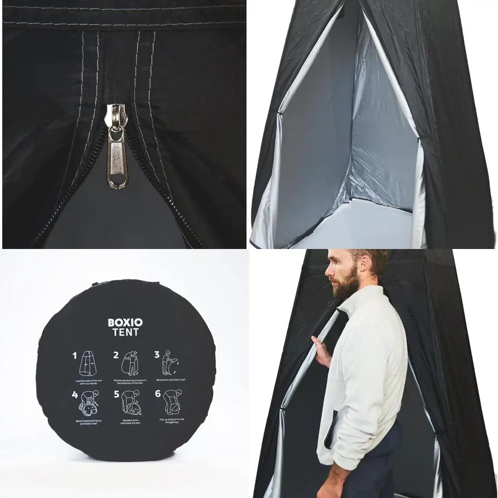 

Portable Pop-Up Shelter: Outdoor Privacy Tent for Camping, Beach, Travel, and More