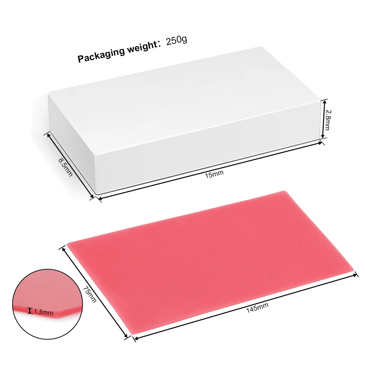 240 g AZDENT Dental-Grundplatte, Wachs, 18 Blatt, Formen, Gießen, rotes Wachs, Zahnmedizin-Labormaterial für Zahnärzte – Detail 9