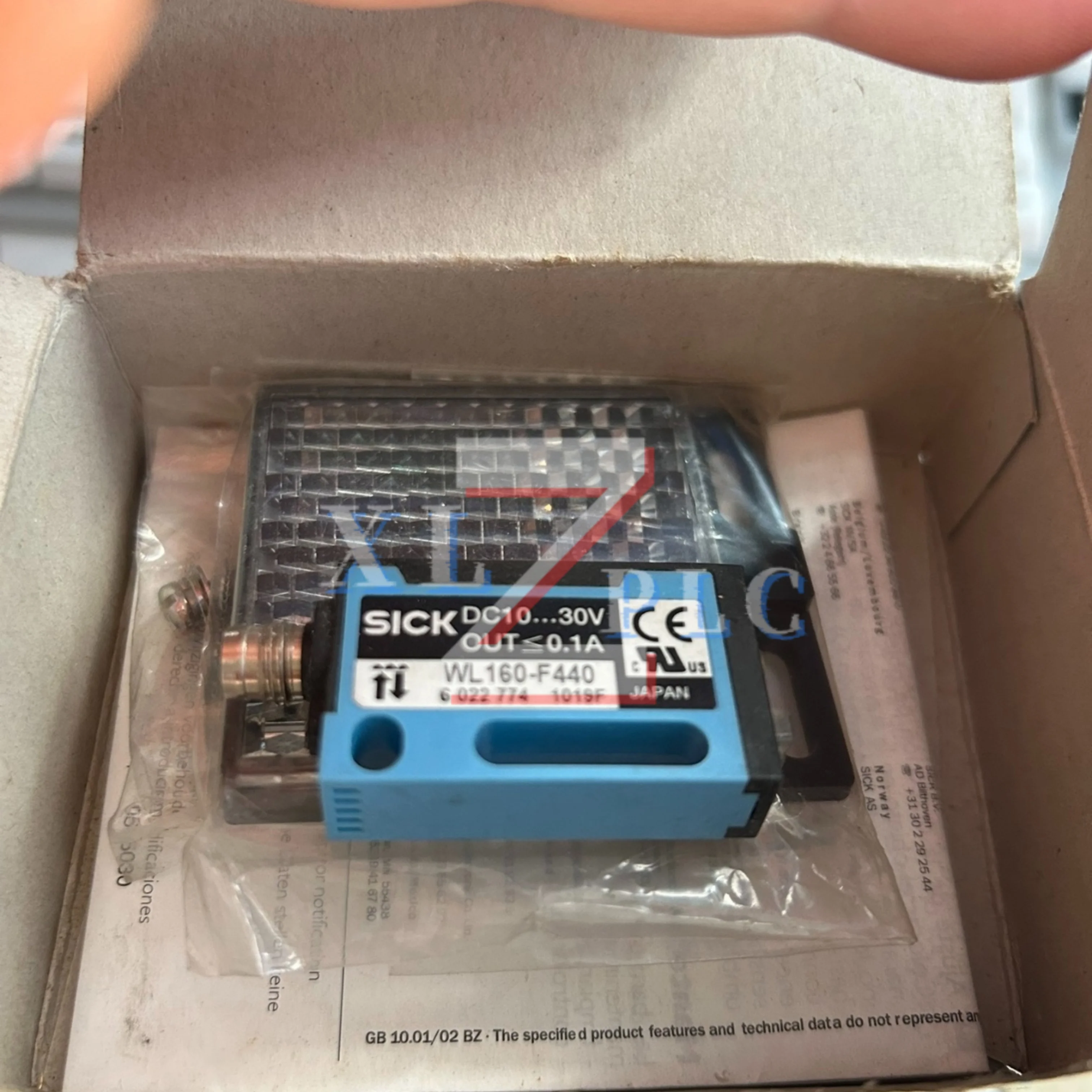 VL180-2N42436 โฟโตอิเล็กทริคสวิตช์ใหม่ WL160-F440