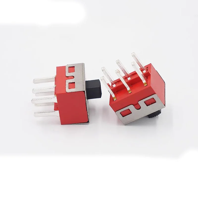 SS-22D10 Two-speed High Current 3A 250V Toggle Switch Intelligent Electrical Appliance Double-row Six-pin Vertical Slide Switch