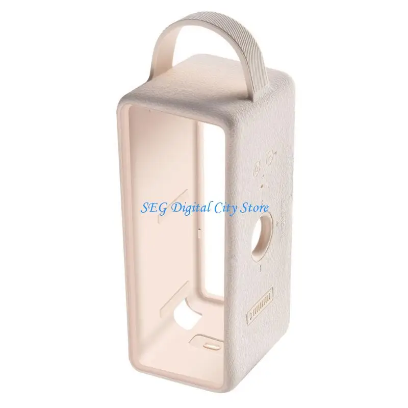 U75B Dust Proof Silicone Case Protector Guard for Embt III Bluetooth-compatible Loudspeaker with Easy Grip Handle Strap