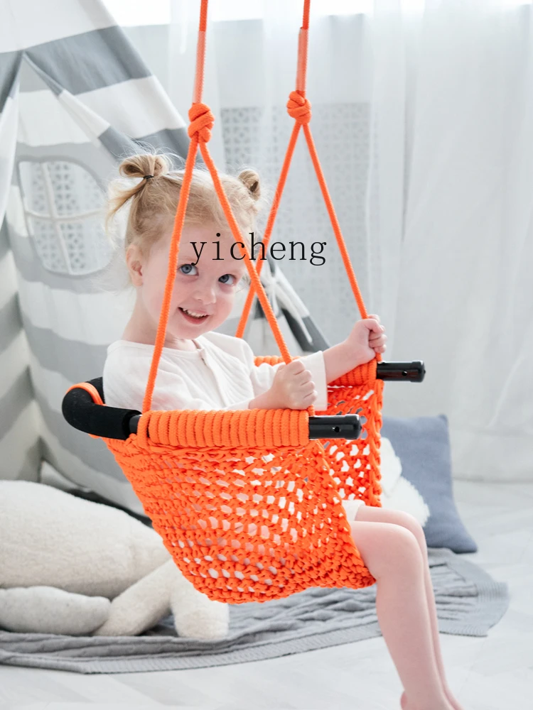 XL Baby Swing Indoor and Outdoor to Swing Outdoor Baby Glider Infant Rope Net Seat