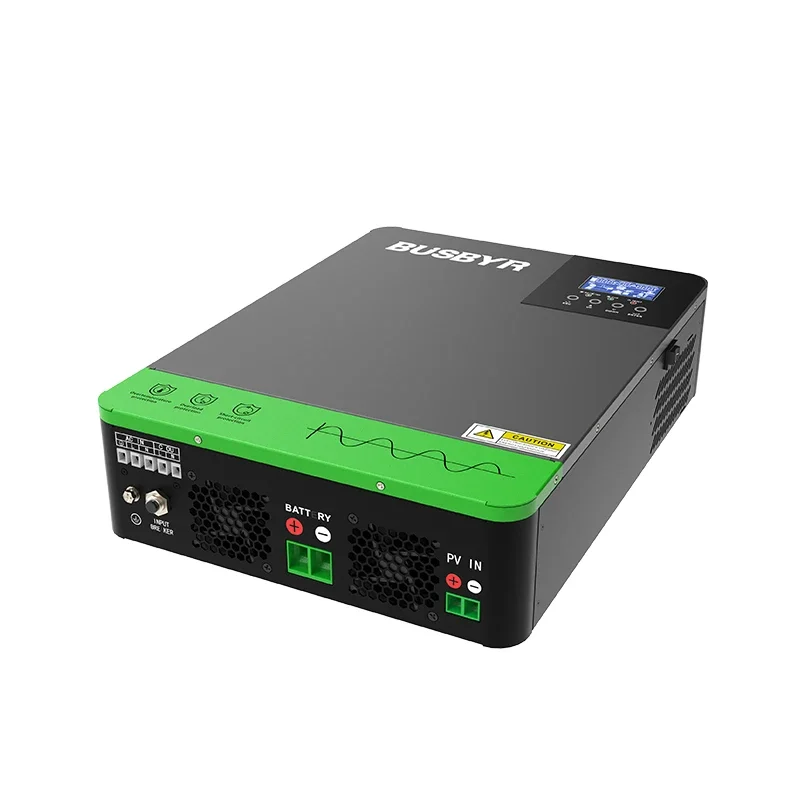 

Busbyr 1800w 1.8kw 60A Mppt Power Charger Controller Pure Sine Wave Inverter Off Grid 5Kw 6Kw Hybrid Solar Inverter