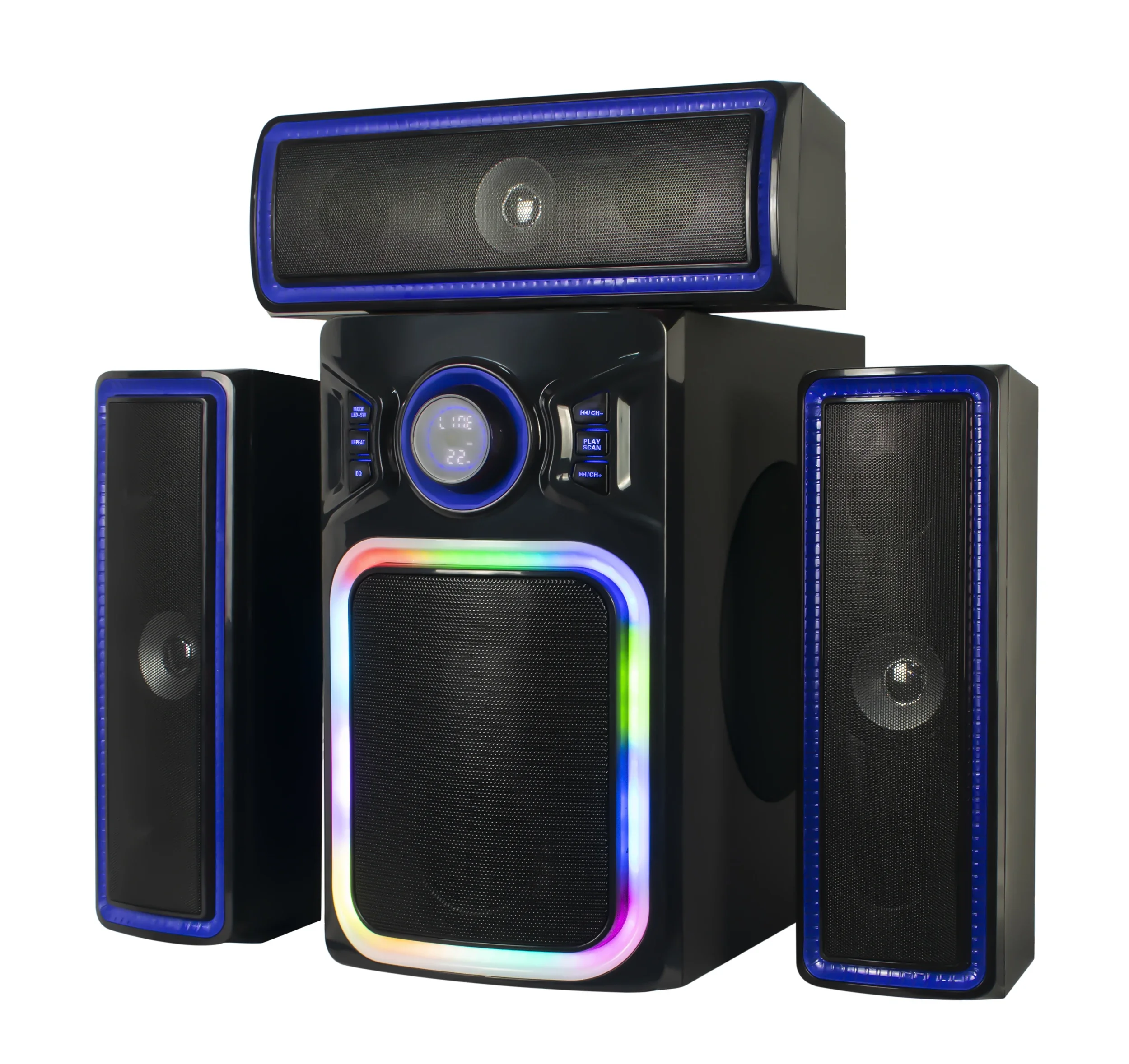 bass surround sound 3.1 home sound system audio gadgets electronic bafle speaker