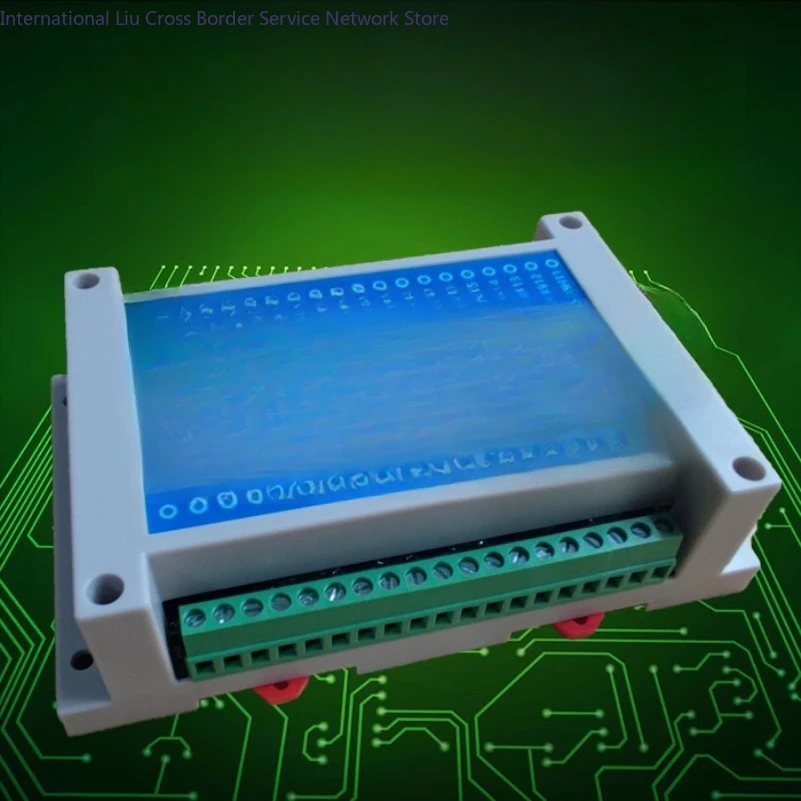 Multi-channel DS18B20 to RS485 MODBUS temperature inspector, meter room greenhouse temperature acquisition module