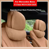 Car Seat Headrest Adjustment Neck Protective Pad Pillow For Mercedes Benz E Class W214 E260 E300 2024 2025 Interior Accessories