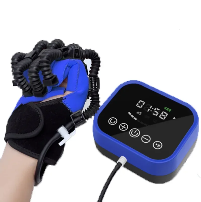 New Multi-function electric robot stroke hemiplegia finger rehabilitation trainer robot gloves