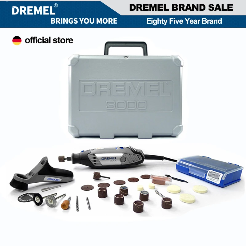 Dremel 3000 10/26 с регулируемой скоростью, угловой шлифовальный инструмент, вращающийся инструмент, многофункциональный набор инструментов, шлифовальный станок, гравер для резки металла, резьбы по дереву