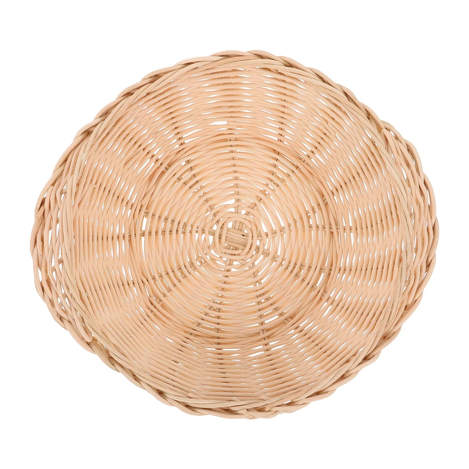 

Handwoven Bamboo Bread Baskets Round Woven Serving Baskets For Bread Fruits Snacks And Table Decoration