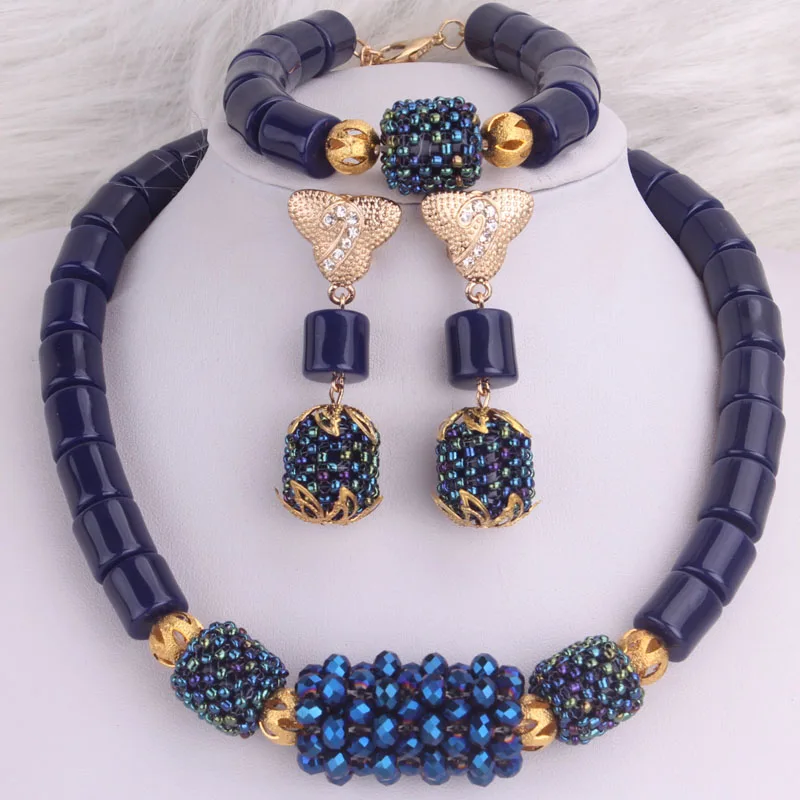 Dudo Artificial Coral Beads Nigerian Jewelry Set 10 Colors Available African Beads For Traditional Marriage Women Weddings