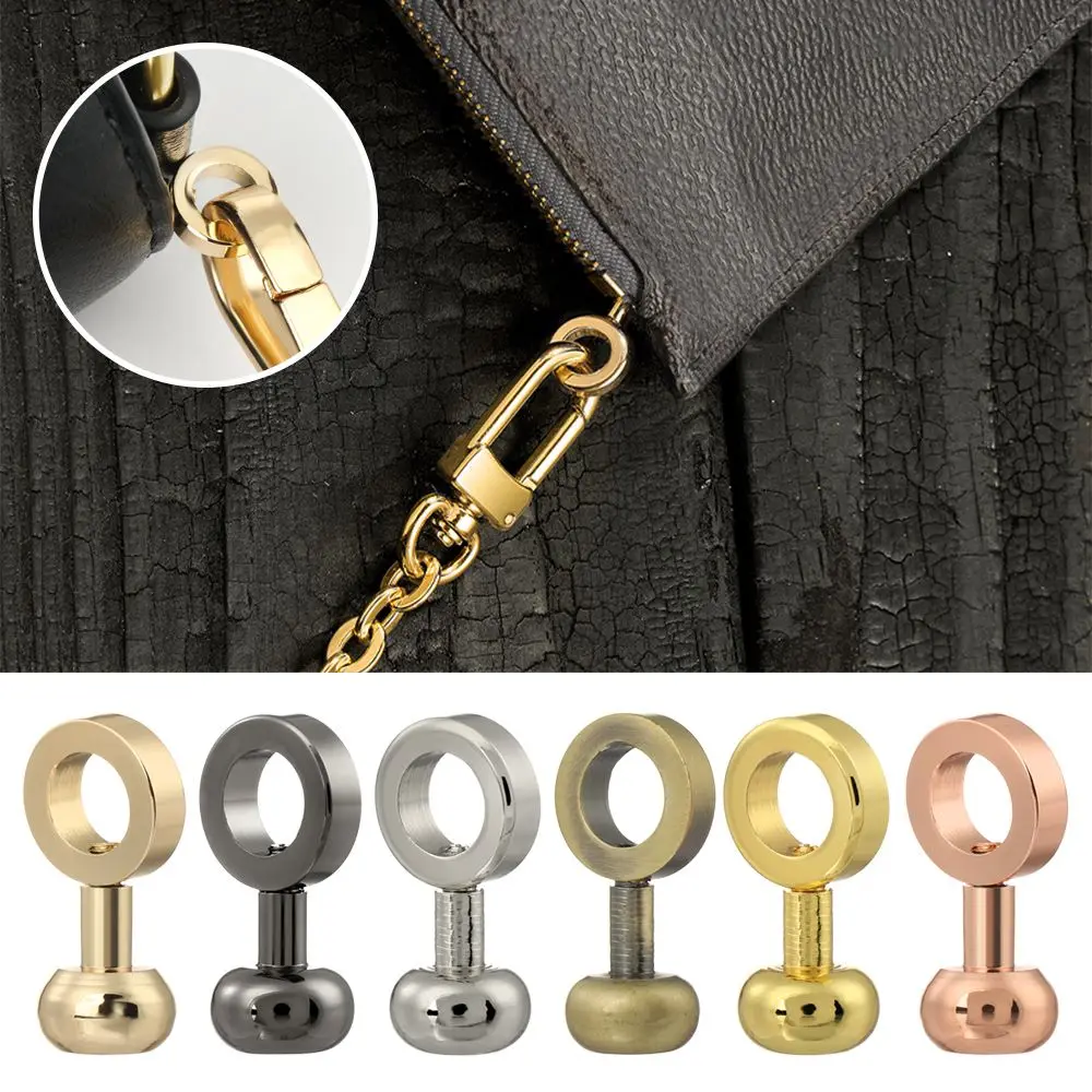 1/2 pz fai da te regolare parti borsa cerniera borsa Kit di riparazione pulsanti Hardware trasformare fibbie fibbia a catena sostituire