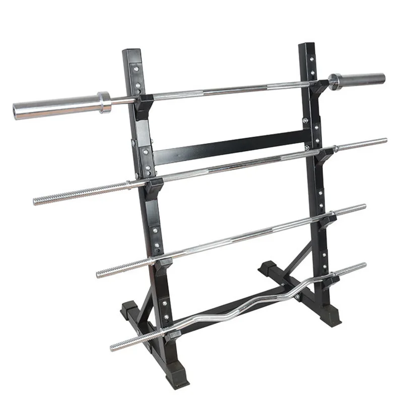

Fixed Barbell Gym Men Fitness Commercial Weight Lifting Barbell Rack Home Squat Crankbar Coated Barbell Set