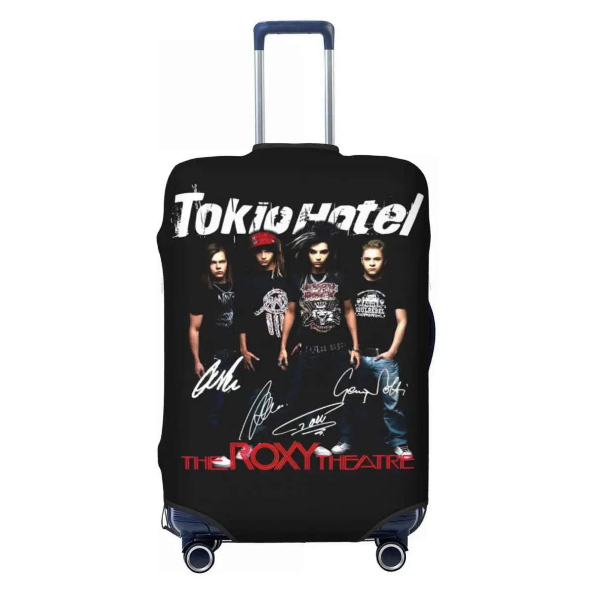 

Пользовательские The Band Tokio Hotel Чехол для багажа Модный защитный чехол для чемодана в стиле поп-рок Костюм для 18-32 дюймов