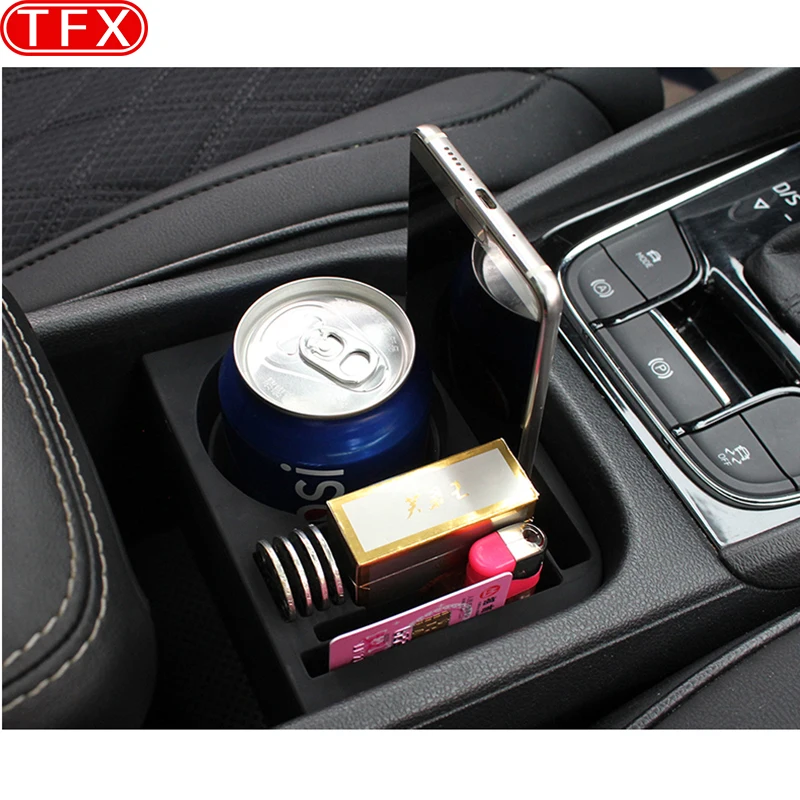 For Skoda Kodiaq 2017-2020 Car Styling Central Control Storage Box Console Interior Storage Box Auto Modification Accessories