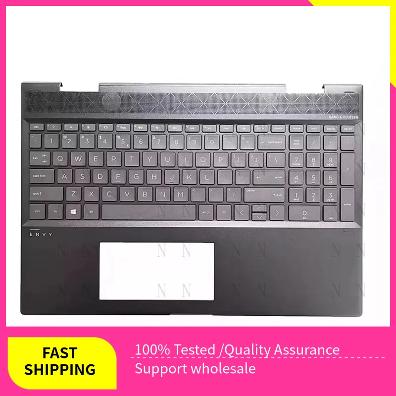 

Y New For HP ENVY X360 15-CN TPN-W134 Top Cover / Case with Keyboard