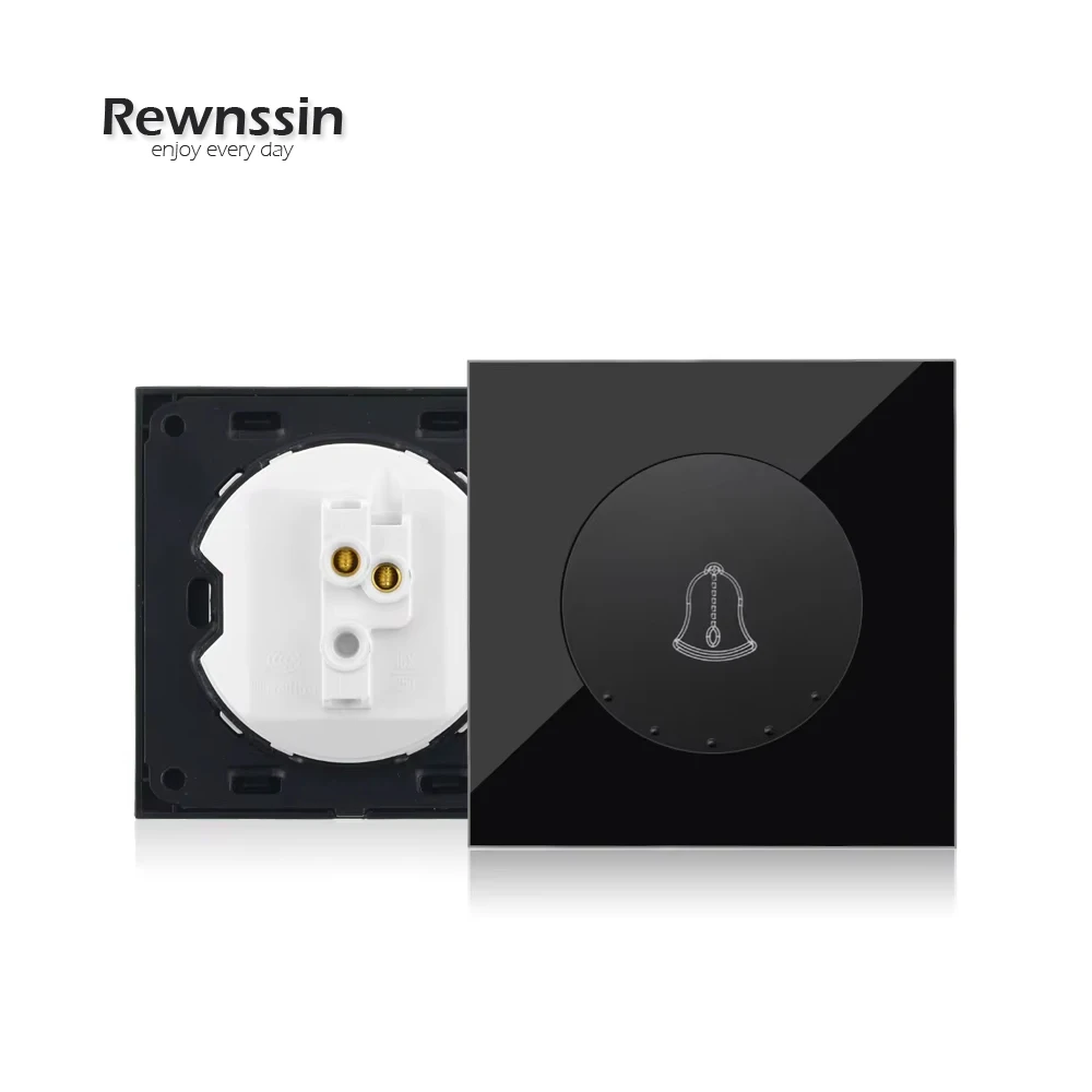 

Переключатель сброса Дверной звонок Настенный переключатель Пластиковое стекло Нержавеющая сталь Алюминиевый сплав Черный и белый золотой и серебристо-серый