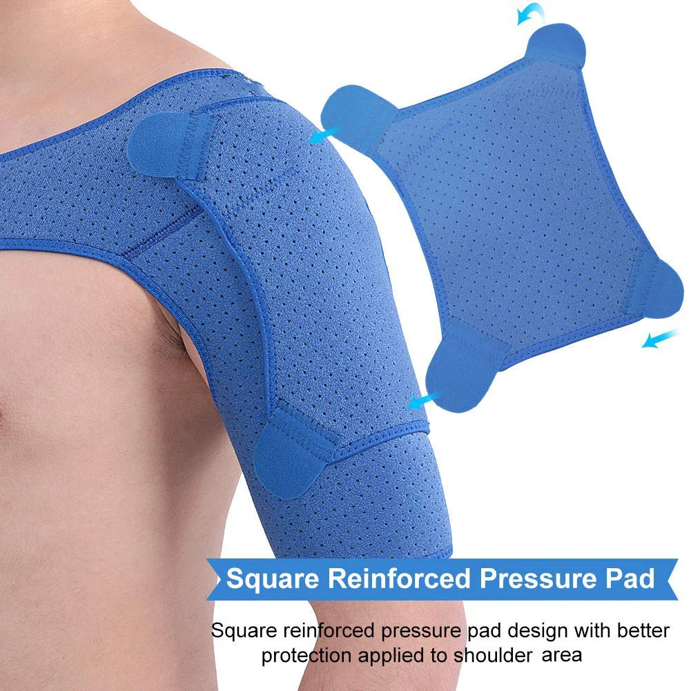 

Shoulder Compression for Men&Women,Compression Sleeve for Torn Rotator Cuff, Adjustable Laboratory Shoulder Support Brace