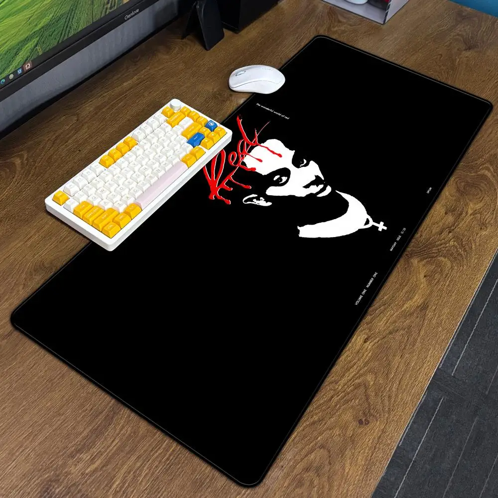 

Whole Lotta Red Mouse Pad MouseMat XXL Computer Accessories Large Keyboard Laptop Table Pad Playbois Carti The New Product Gamer
