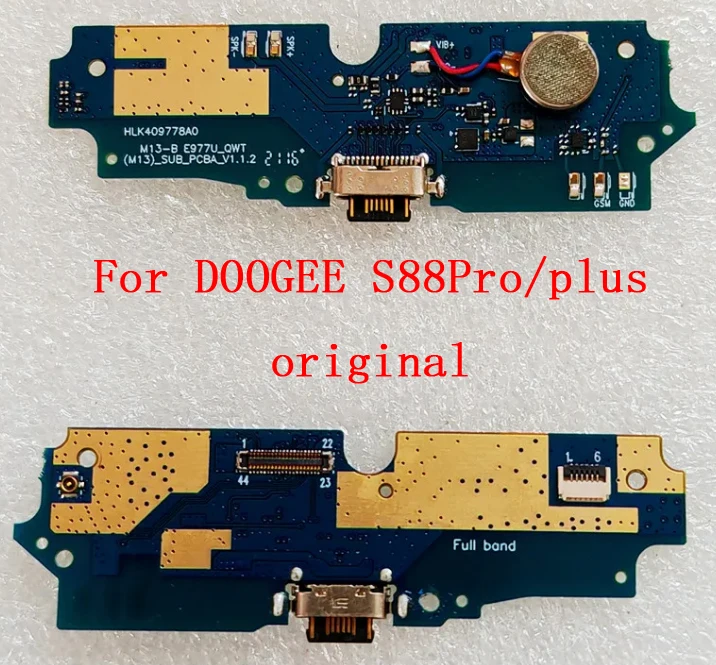 Original Charging Port Board For DOOGEE S88 Plus USB Board Micphone With VibratorRepair Accessories Parts For DOOGEE S88 Pro