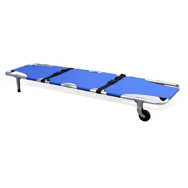 Easy Carrying Patient Transport Emergency Rescue Aluminum Alloy Foldaway Ambulance Stretcher Folding Stretcher