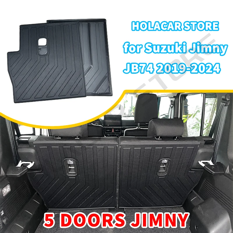 2024 New Jimny 5 Door Car Second Row Seat Back Anti-Kick Cushion Pad Rear Seat Protect Pad For Suzuki Jimny 5 Door JB74 2023