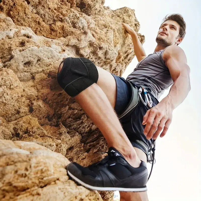 Outdoor hiking, breathable basketball, cycling, knee pads, running, reinforced protective gear, spring knee pads image 3