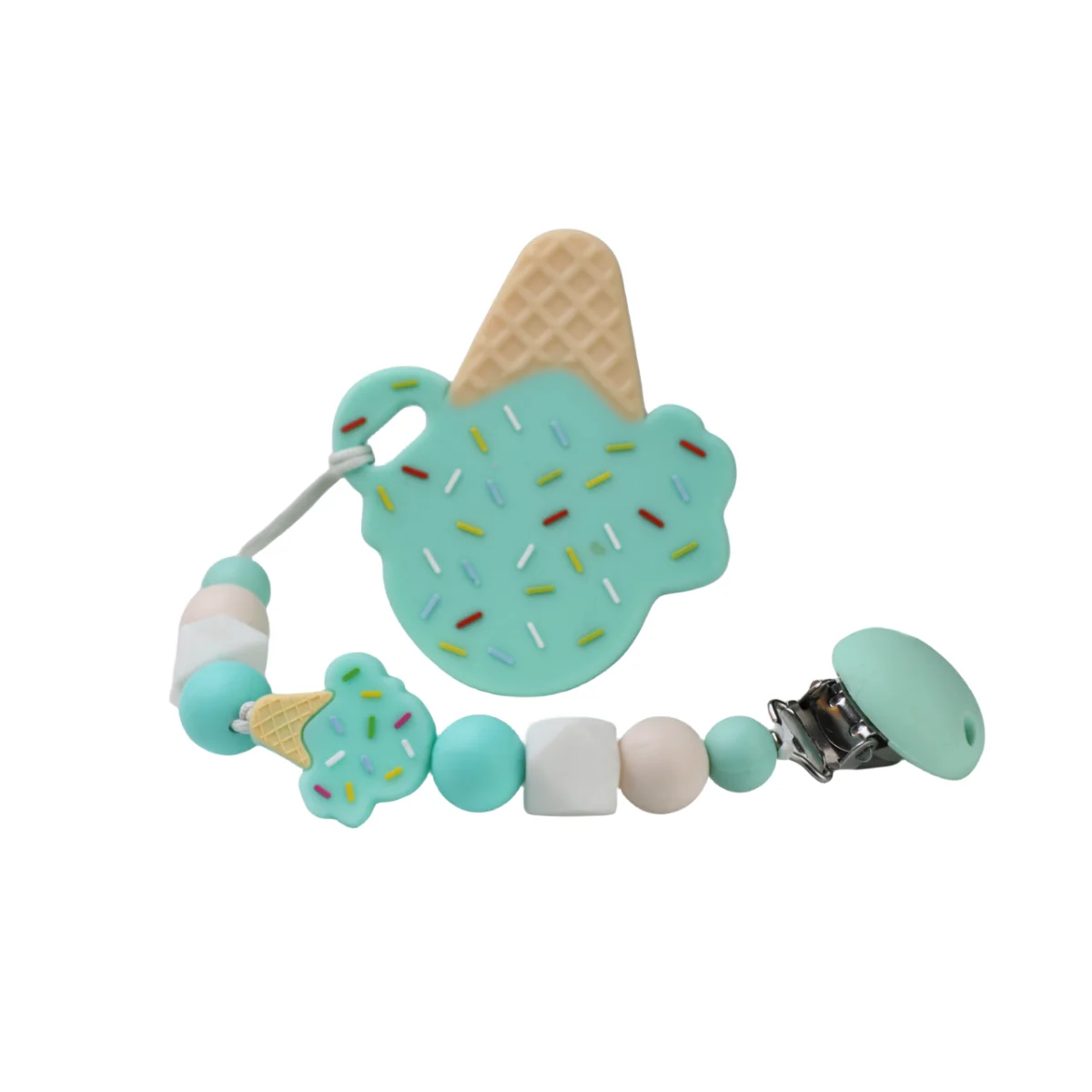Giocattoli in Silicone Montessori per Neonati 0-12 Mesi, Giocattoli Educativi, Blocchi in Silicone, Massaggiagengive in Silicone