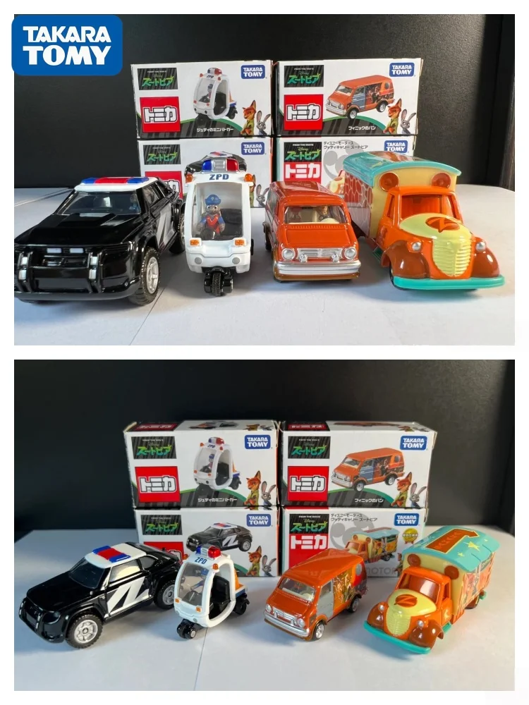 TAKARA TOMY Tomica Disney Character Cars Set - Tigrou Winnie l'ourson Princesse Mickey Toy Modèles pour Enfants Cadeau de Noël