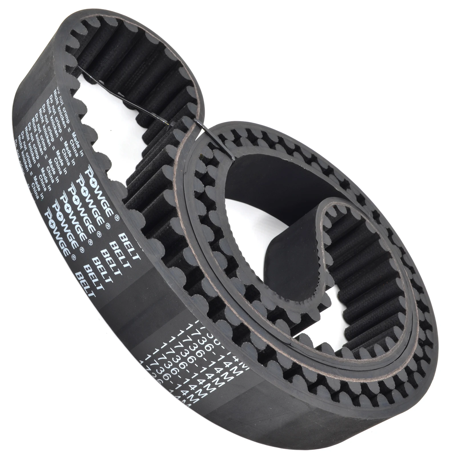 POWGE HTD 14M Timing belt Lp= 1722 1736 1750 1764 1778 1792 1806 1820 1834 1848 1862 1890 1904 1918 1932 1946 Width 20-125mm