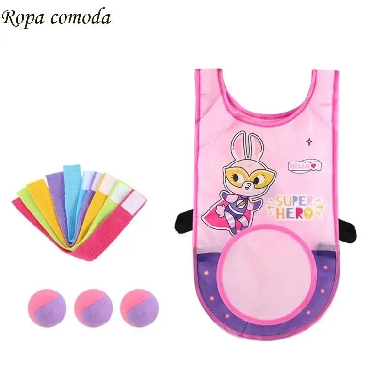 

MXMA Dodgeball Game Set Children Throwing Balls Game Set with 3 Soft Balls and Vest