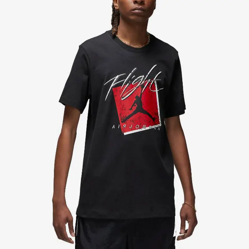 

Новая мужская спортивная футболка Nike Authentic Jordan Summer с принтом и короткими рукавами DX9594-010