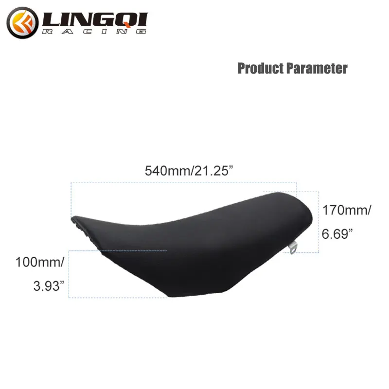 LINGQI RACING CRF 110 Seat Saddle Non-Slip Foam Cushion For  CRF110 2013 Pit Dirt Bike Off Road Motorcycle Accessories