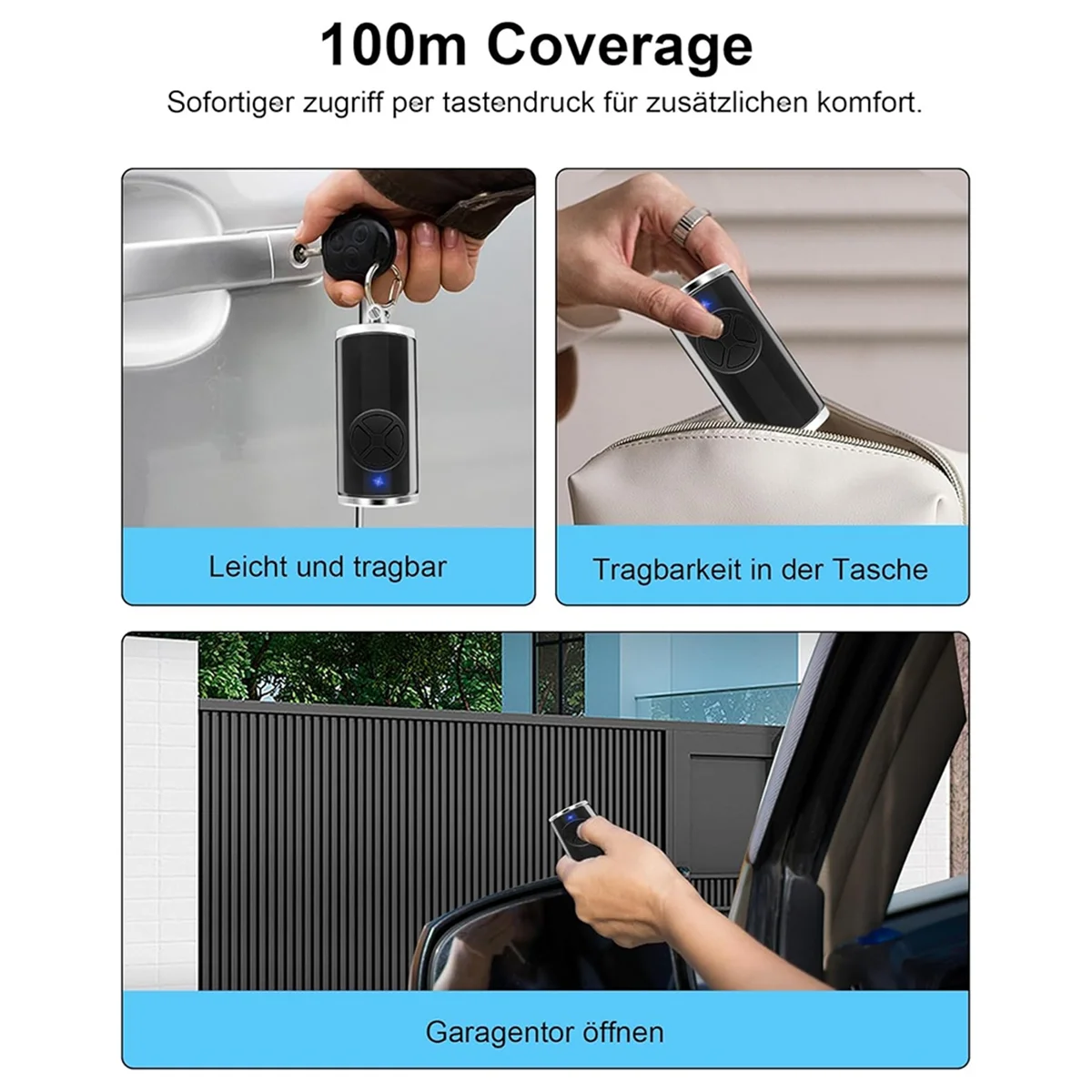 【السعر والإسقاط】جهاز تحكم عن بعد لفتح المرآب 868 ميجاهرتز، 3 قطع لجهاز إرسال هورمان المحمول HSE2-868-BS، HSE-4-868-BS #2