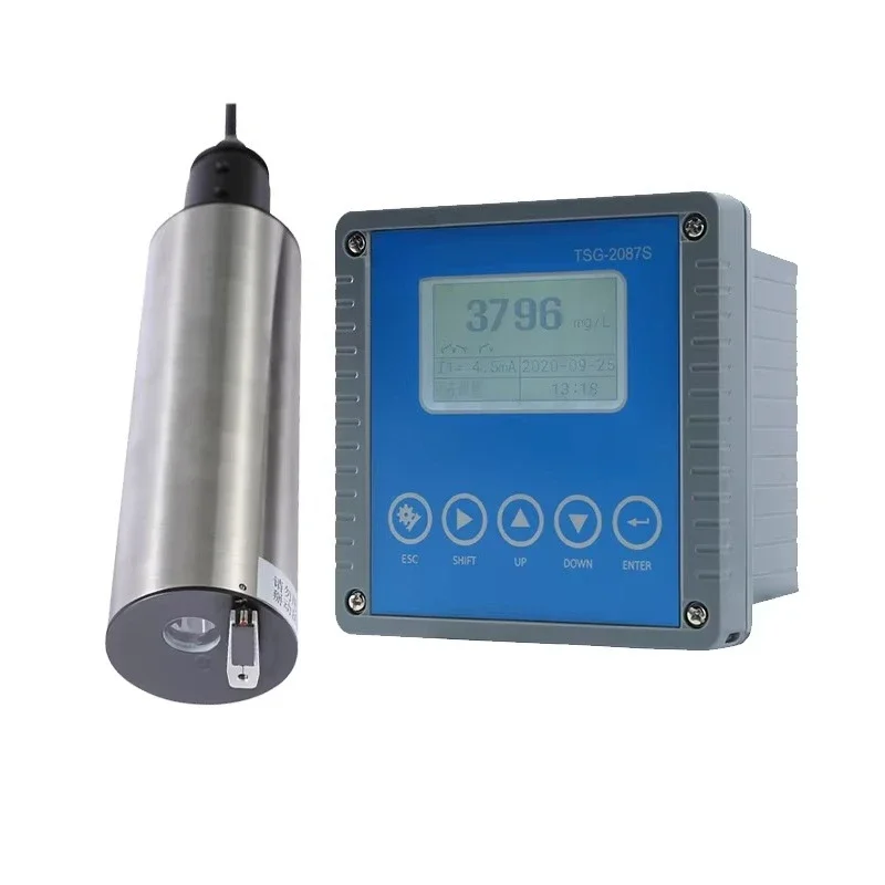 

Измеритель общего содержания плавающих и тонкодисперсных твердых веществ Boqu TSG-2087S с функцией самоочистки для сточных вод/промышленных стоков/отходящих вод