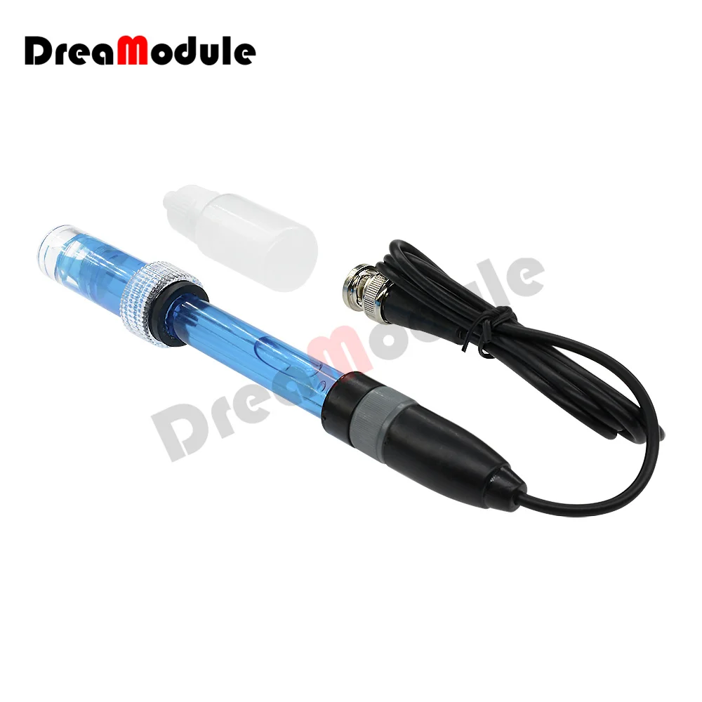 Rechargeable PH Probe BNC Connector PH Controller Sensor Digital PH Sensor Electrode Rechargeable Water Quality Meter probe ph