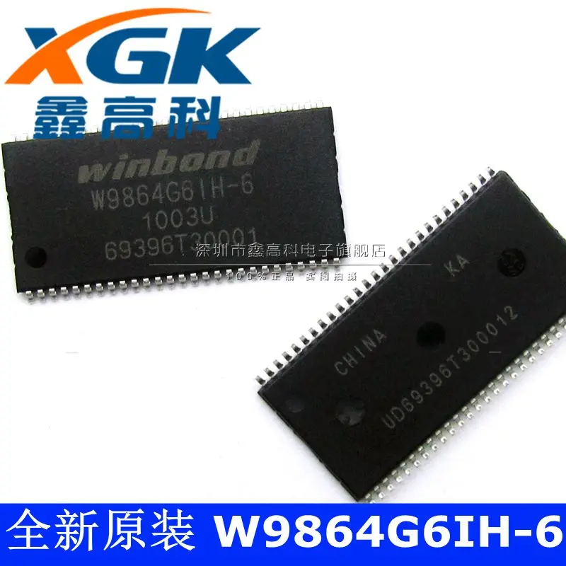 Free shipping   -W9864G6IH-6  TSOP54     10PCS