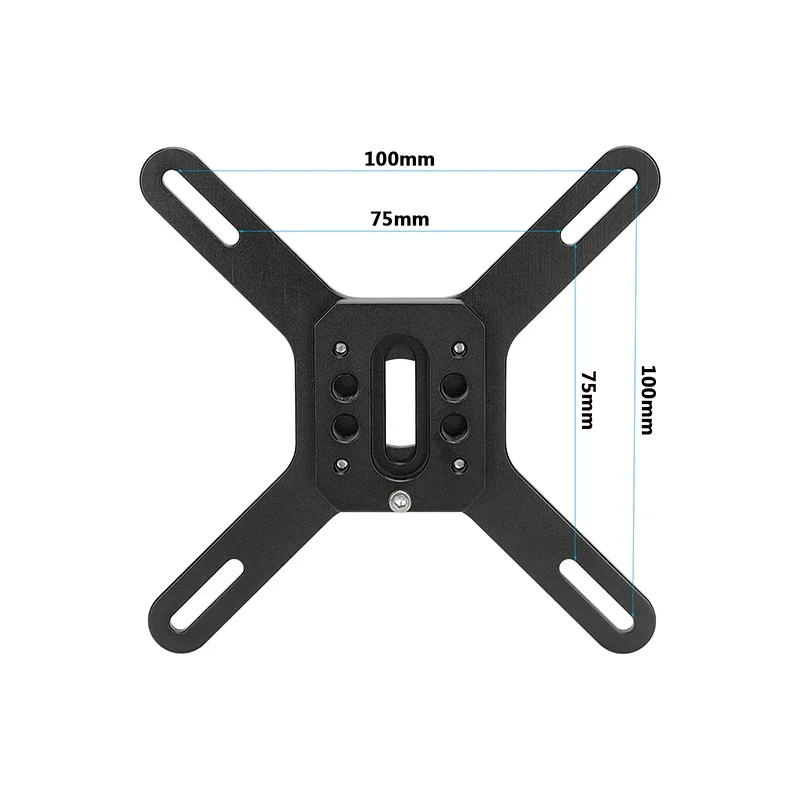 CAMVATE Adjustable Monitor Stand With Quick Release Dovetail Clip VESA Mount 75 x 75 100 x 100 Fits 13 to 32 Inch LCD Screen