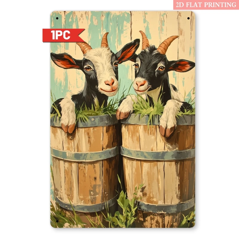 2D Flat, 1pc Vintage 