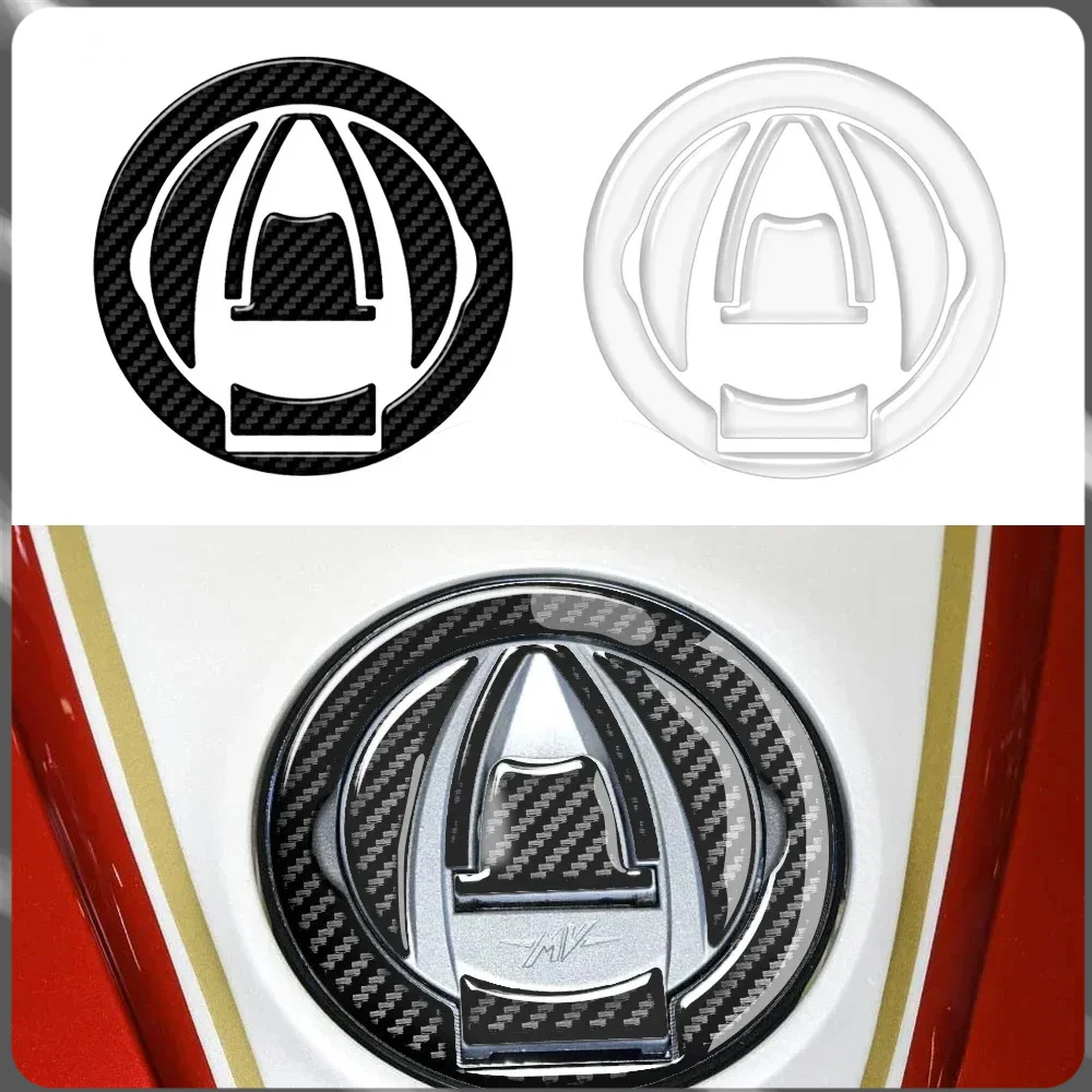 For MV Agusta 2010-2023 motorcycle modification fuel tank cap carbon fiber appearance protection transparent sticker kit
