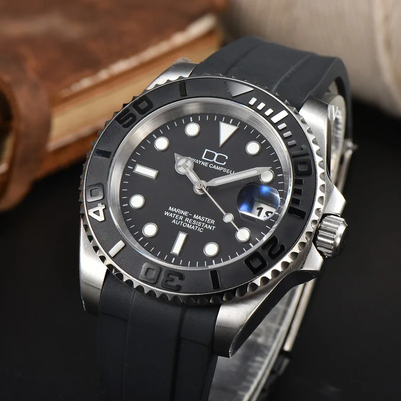 40mm * 31,7mm Keramik-Uhrenlünetteneinlage Passend für 42mm bis 44mm Taucher-GMT-Yacht-Sea-Dweller-Uhrengehäuse Uhrenring-Zubehör – Detail 2