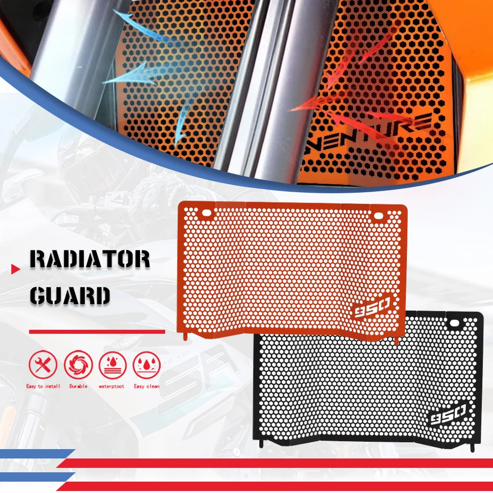 

For 950 Adventure 950 ADVENTURE 950 ADV 2003-2004-2005-2006 Radiator Grille Guard Cover Protector Motorcycle Accessories