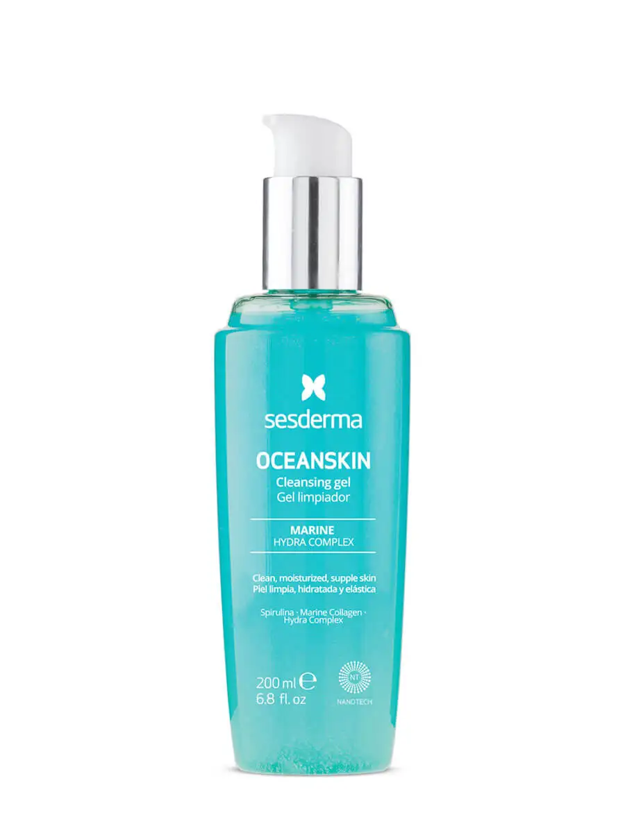 Sesderma oceanskin gel cleanser 200 ml-clean, hydrated and elastic skin.