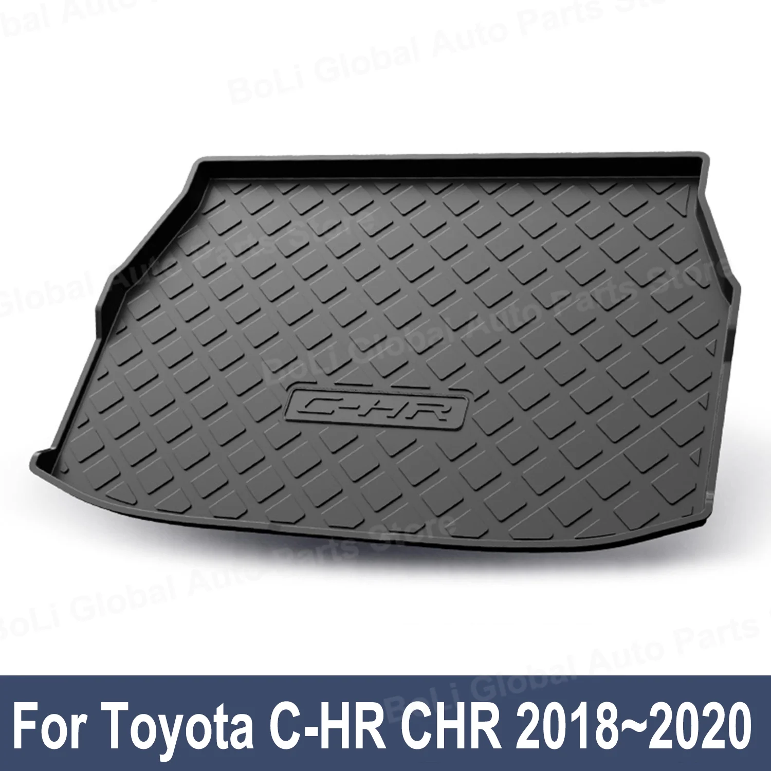 3D TPO Trunk Mat For Toyota C-HR CHR 2018 2019 2020 Car Cargo Boot Liner Tray Floor Carpet Mat Anti-Slip Auto Accessories