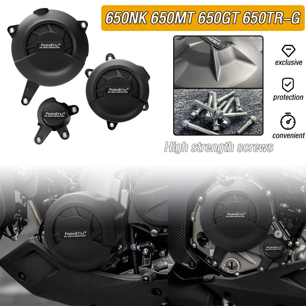 

Для 2016-2024 CFMOTO 650NK 650MT 650GT 650TR-G модификация двигателя комплект защиты капота мотоцикла