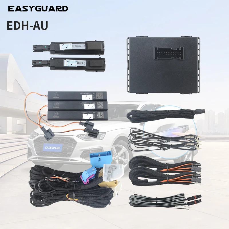 

EASYGUARD comfort access original touch door handle Keyless Entry fit for Audi A4L Q5L A6L Q7 with OEM push start button