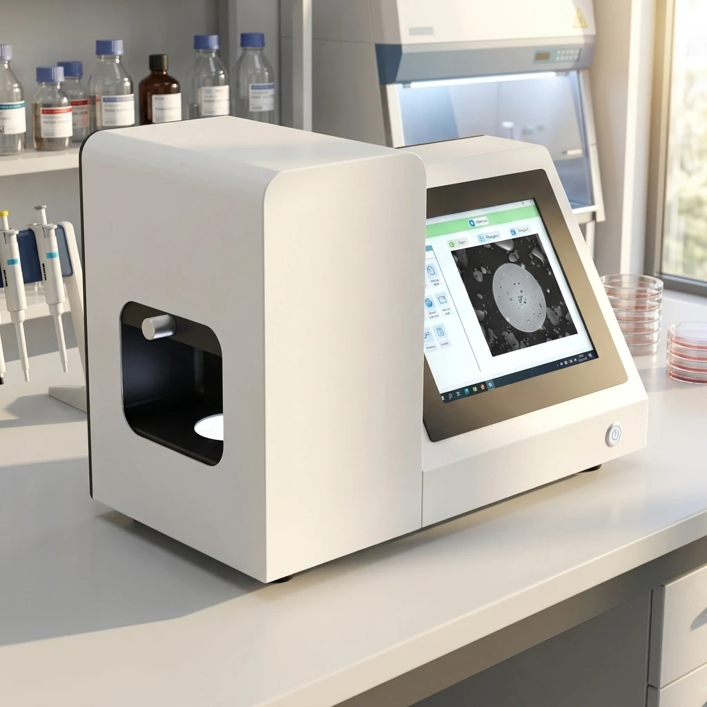 Automatic Colony Counter Bacterial Colony Culture Number Rapid Detection Instrument Laboratory Total Bacterial Count