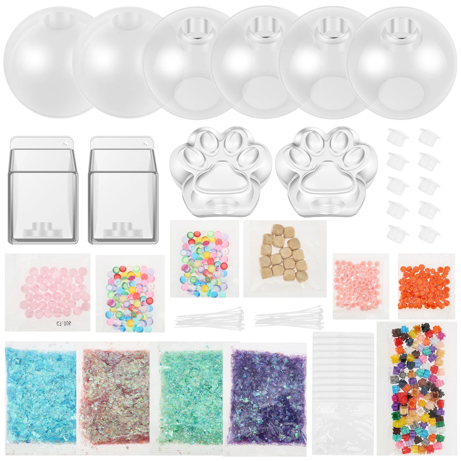 DIY Stressball-Bastelset: Angstlösendes Quetschball-Set, Handgemachte Stressball-Formmaterialien für ASMR-Entspannung